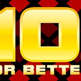10s or Better slot logo by 1x2gaming at Virgil Casino