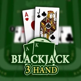 Blackjack 3H (Habanero) slot logo by Habanero at Virgil Casino