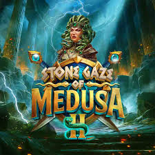 Stone Gaze of Medusa 2 slot logo by Stakelogic at Virgil CasinoStone Gaze of Medusa 2