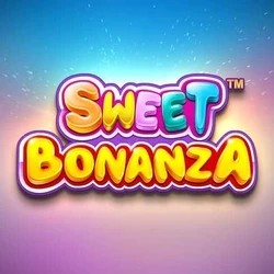 Sweet Bonanza logo – Slots by Pragmatic Play at Virgil Casino
